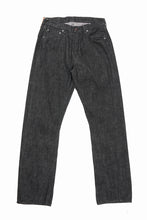 画像をギャラリービューアに読み込む, FULLCOUNT 1101BKSS Straight Jeans / 11.5oz Zimbabwe Selvedge Denim (BLACK / ONE WASHED)