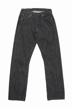 画像をギャラリービューアに読み込む, FULLCOUNT 1101BKSS Straight Jeans / 11.5oz Zimbabwe Selvedge Denim (BLACK / ONE WASHED)