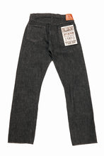 画像をギャラリービューアに読み込む, FULLCOUNT 1101BKSS Straight Jeans / 11.5oz Zimbabwe Selvedge Denim (BLACK / ONE WASHED)