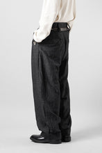 Load image into Gallery viewer, KLASICA "GL GOSSE-NN" RE DESIGNED BARREL TROUSERS / "NANAKO" WOVEN OXFORD (GREY)