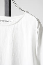 Load image into Gallery viewer, OPPOSE DUALITY HALF SLEEVE T-SHIRTS / COTTON JERSEY (WHITE)