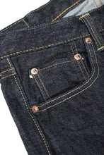 Load image into Gallery viewer, FULLCOUNT 1101XXW Straight Jeans / 15.5oz Zimbabwe Selvedge Denim (INDIGO BLUE / ONE WASHED)