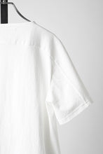 Load image into Gallery viewer, OPPOSE DUALITY HALF SLEEVE T-SHIRTS / COTTON JERSEY (WHITE)