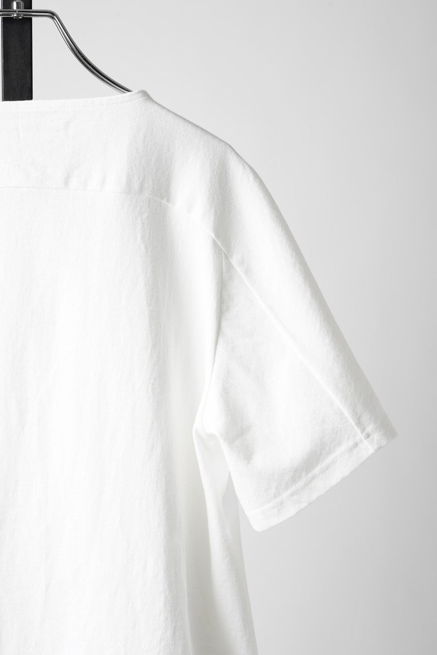 Load image into Gallery viewer, OPPOSE DUALITY HALF SLEEVE T-SHIRTS / COTTON JERSEY (WHITE)