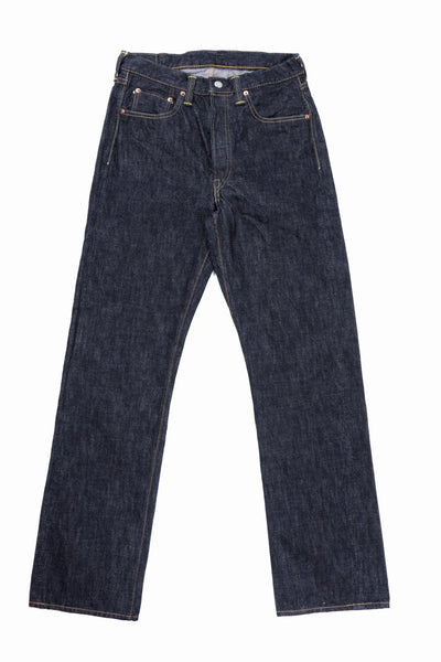 FULLCOUNT 1101XXW Straight Jeans / 15.5oz Zimbabwe Selvedge Denim (INDIGO BLUE / ONE WASHED)