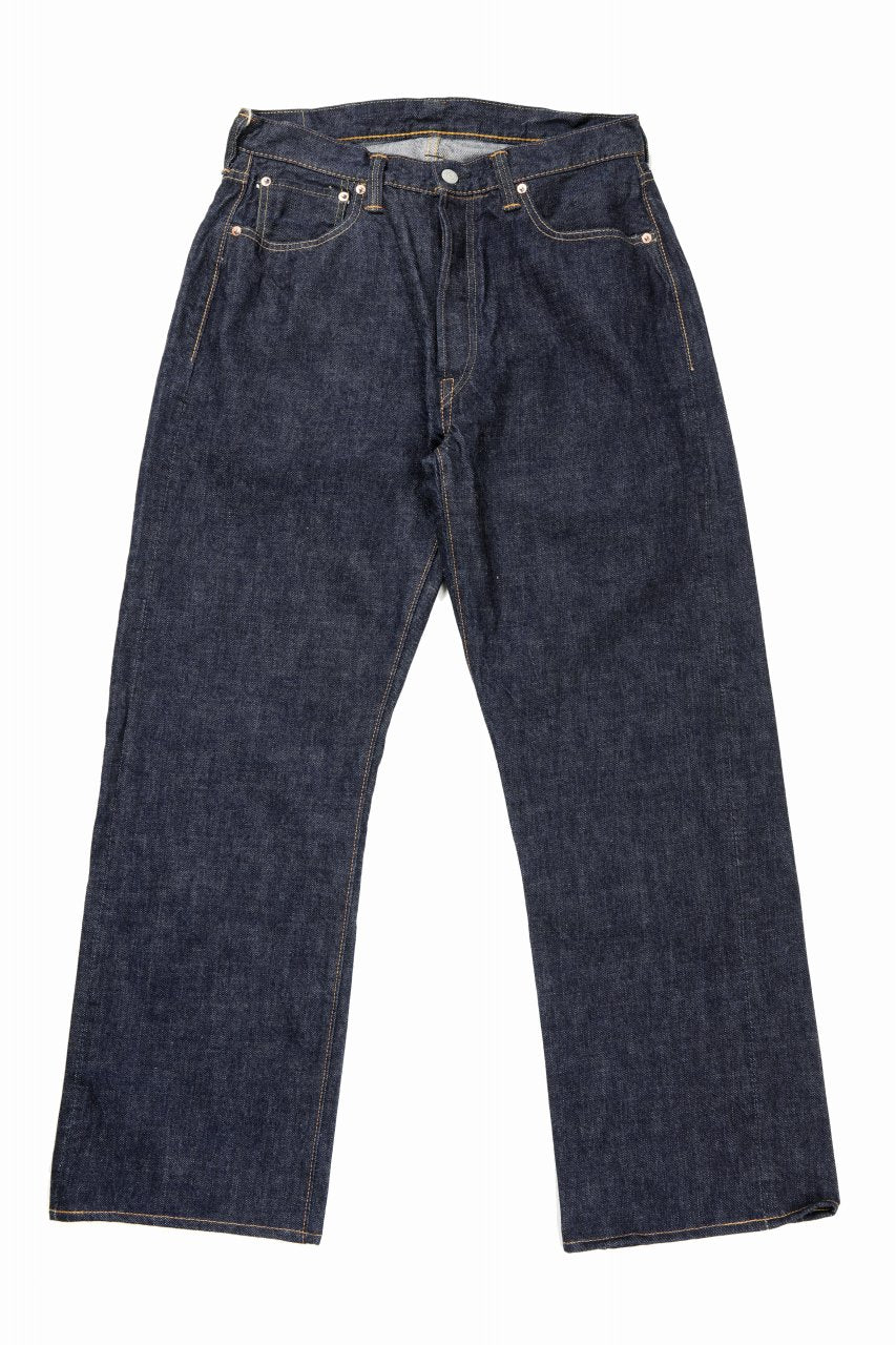 Load image into Gallery viewer, FULLCOUNT 0105W Wide Jeans / 13.7oz Zimbabwe Selvedge Denim (INDIGO BLUE / ONE WASHED)