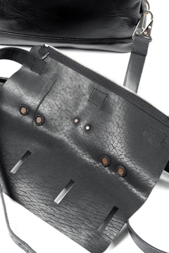 画像をギャラリービューアに読み込む, ierib exclusive GV Ruck Sack / Cordovan + Smooth Horse Leather (BLACK)
