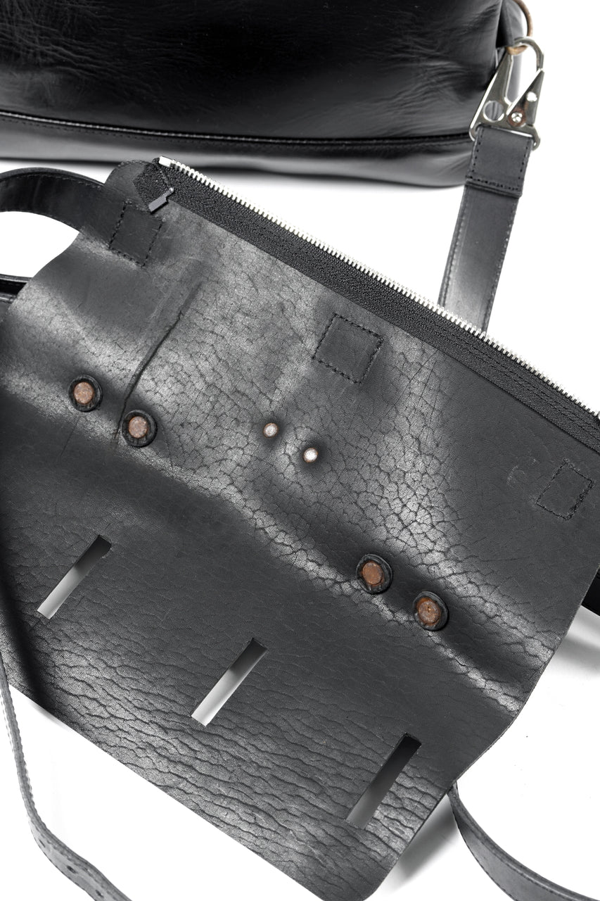 画像をギャラリービューアに読み込む, ierib exclusive GV Ruck Sack / Cordovan + Smooth Horse Leather (BLACK)