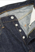 Load image into Gallery viewer, FULLCOUNT 0105W Wide Jeans / 13.7oz Zimbabwe Selvedge Denim (INDIGO BLUE / ONE WASHED)