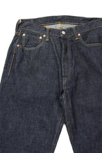 Load image into Gallery viewer, FULLCOUNT 0105W Wide Jeans / 13.7oz Zimbabwe Selvedge Denim (INDIGO BLUE / ONE WASHED)