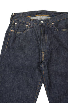 Load image into Gallery viewer, FULLCOUNT 0105W Wide Jeans / 13.7oz Zimbabwe Selvedge Denim (INDIGO BLUE / ONE WASHED)