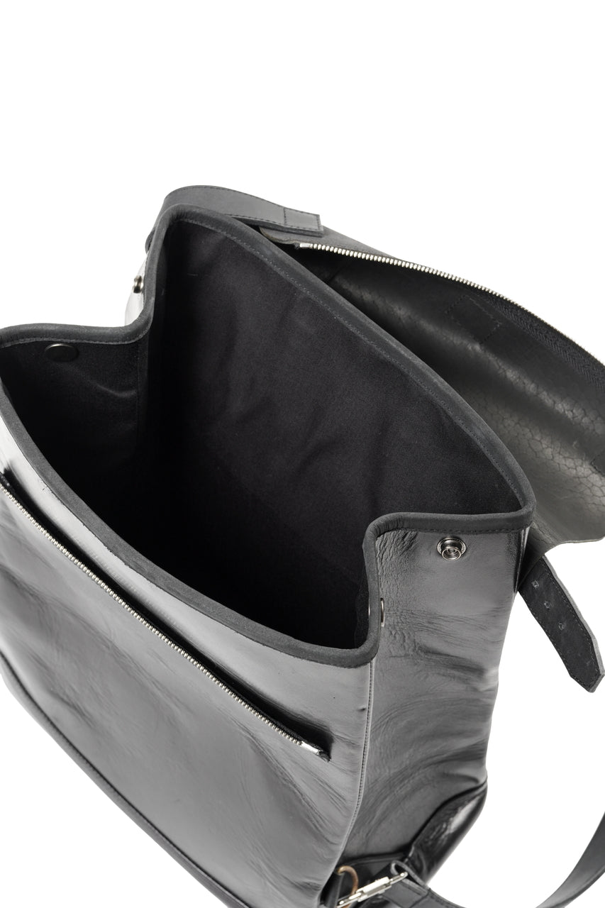 画像をギャラリービューアに読み込む, ierib exclusive GV Ruck Sack / Cordovan + Smooth Horse Leather (BLACK)