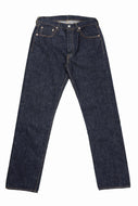 FULLCOUNT 1103W Clean Straight Jeans / 13.7oz Zimbabwe Selvedge Denim (INDIGO BLUE / ONE WASHED)