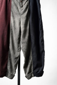 画像をギャラリービューアに読み込む, Aleksandr Manamis TRICOLORE BUCKLE PANT / GARMENT DYED (TRICOLORE)