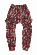 画像をギャラリービューアに読み込む, A.F ARTEFACT BELTED DETAIL JOGGER / JACQUARD ABSTRACT PATTERN (RED)