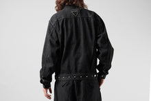 画像をギャラリービューアに読み込む, FULLCOUNT × HTC Type-2  Super Smooth Jean Jacket On Studs by Zip Stevenson (BLACK)