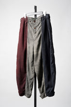画像をギャラリービューアに読み込む, Aleksandr Manamis TRICOLORE BUCKLE PANT / GARMENT DYED (TRICOLORE)