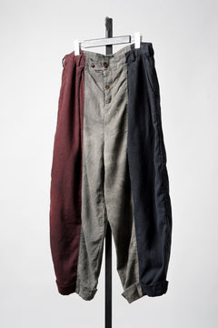 画像をギャラリービューアに読み込む, Aleksandr Manamis TRICOLORE BUCKLE PANT / GARMENT DYED (TRICOLORE)