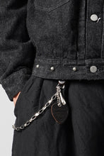 画像をギャラリービューアに読み込む, FULLCOUNT × HTC Type-2  Super Smooth Jean Jacket On Studs by Zip Stevenson (BLACK)