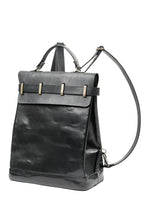 画像をギャラリービューアに読み込む, ierib exclusive GV Ruck Sack / Cordovan + Smooth Horse Leather (BLACK)