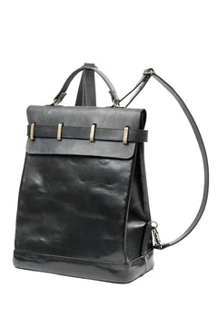 画像をギャラリービューアに読み込む, ierib exclusive GV Ruck Sack / Cordovan + Smooth Horse Leather (BLACK)