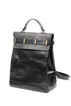 画像をギャラリービューアに読み込む, ierib exclusive GV Ruck Sack / Cordovan + Smooth Horse Leather (BLACK)