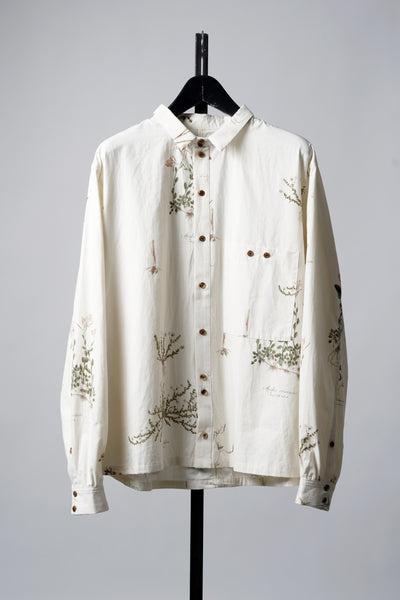Aleksandr Manamis exclusive SHORT COLLAR REGULAR SHIRT (JARDIN D'ÉTÉ)