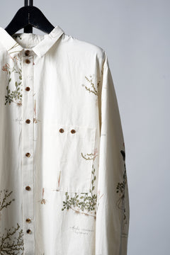 画像をギャラリービューアに読み込む, Aleksandr Manamis exclusive SHORT COLLAR REGULAR SHIRT (JARDIN D'ÉTÉ)