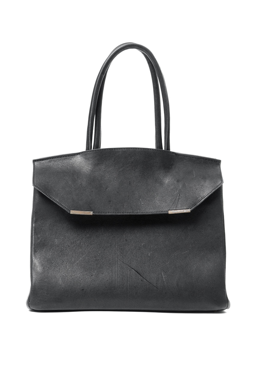 ierib exclusive TYPE-Ⅱ Bark Bag 35 / Natural Camel Leather (BLACK