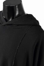 Load image into Gallery viewer, ISABEL BENENATO Viscose Knit Patch Hoodie (BLACK)