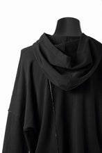 Load image into Gallery viewer, ISABEL BENENATO Viscose Knit Patch Hoodie (BLACK)