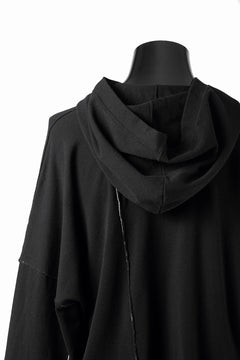 Load image into Gallery viewer, ISABEL BENENATO Viscose Knit Patch Hoodie (BLACK)