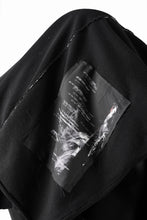 Load image into Gallery viewer, ISABEL BENENATO Viscose Knit Patch Hoodie (BLACK)