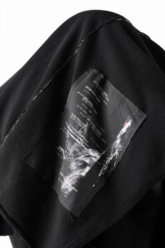 Load image into Gallery viewer, ISABEL BENENATO Viscose Knit Patch Hoodie (BLACK)