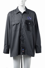 画像をギャラリービューアに読み込む, LASTMAN WORK SHIRTS feat.DICKIES (GREY)