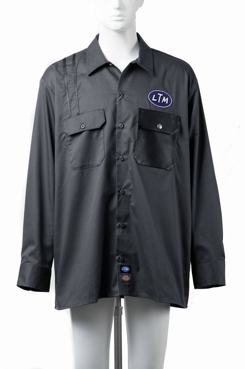 画像をギャラリービューアに読み込む, LASTMAN WORK SHIRTS feat.DICKIES (GREY)