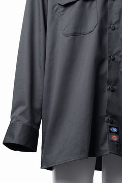 画像をギャラリービューアに読み込む, LASTMAN WORK SHIRTS feat.DICKIES (GREY)