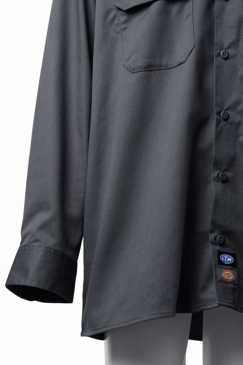 画像をギャラリービューアに読み込む, LASTMAN WORK SHIRTS feat.DICKIES (GREY)