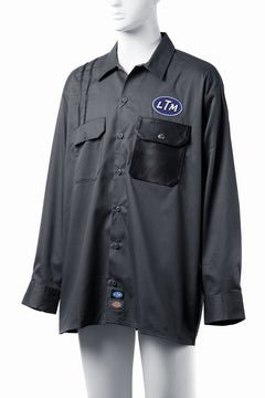 画像をギャラリービューアに読み込む, LASTMAN WORK SHIRTS feat.DICKIES (GREY)