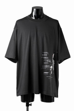 画像をギャラリービューアに読み込む, ISABEL BENENATO Cotton Jersey Printed T-shirt (BLACK)