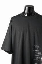 画像をギャラリービューアに読み込む, ISABEL BENENATO Cotton Jersey Printed T-shirt (BLACK)