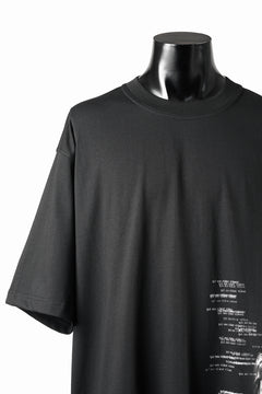 画像をギャラリービューアに読み込む, ISABEL BENENATO Cotton Jersey Printed T-shirt (BLACK)