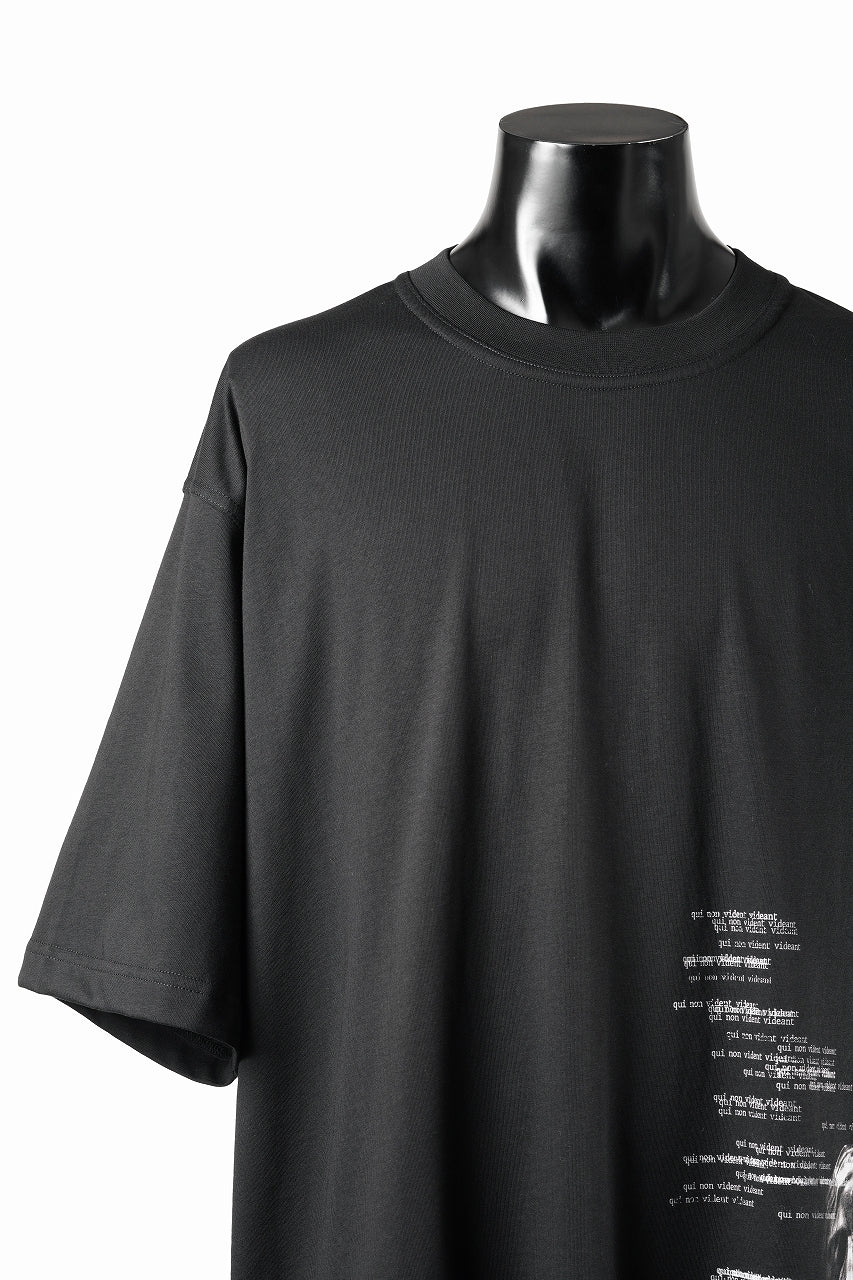 画像をギャラリービューアに読み込む, ISABEL BENENATO Cotton Jersey Printed T-shirt (BLACK)