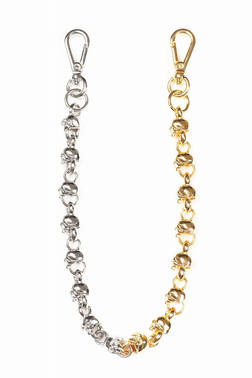 MASTERMIND WORLD WALLET CHAIN (GOLD x SILVER)