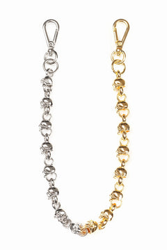 画像をギャラリービューアに読み込む, MASTERMIND WORLD WALLET CHAIN (GOLD x SILVER)