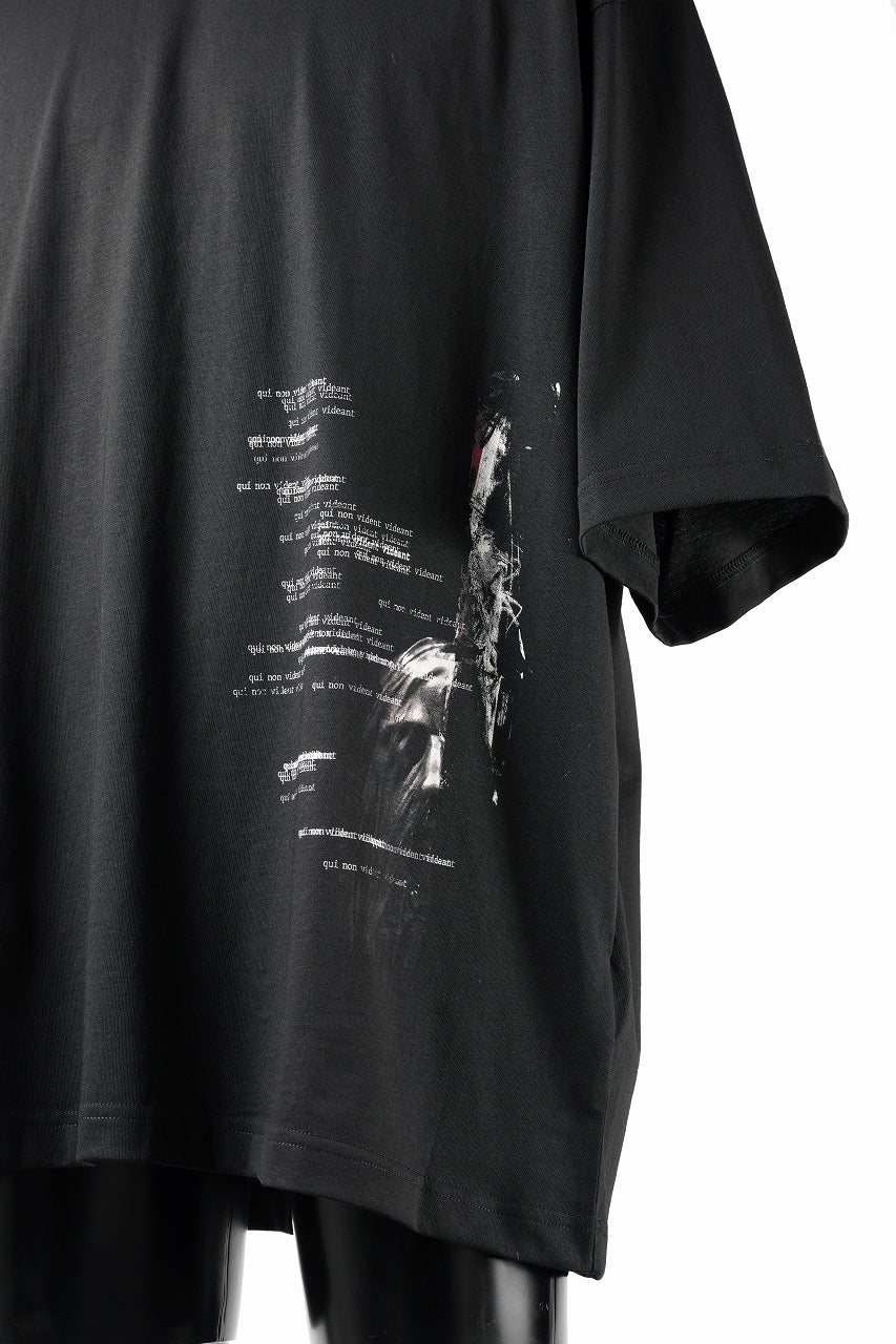 画像をギャラリービューアに読み込む, ISABEL BENENATO Cotton Jersey Printed T-shirt (BLACK)