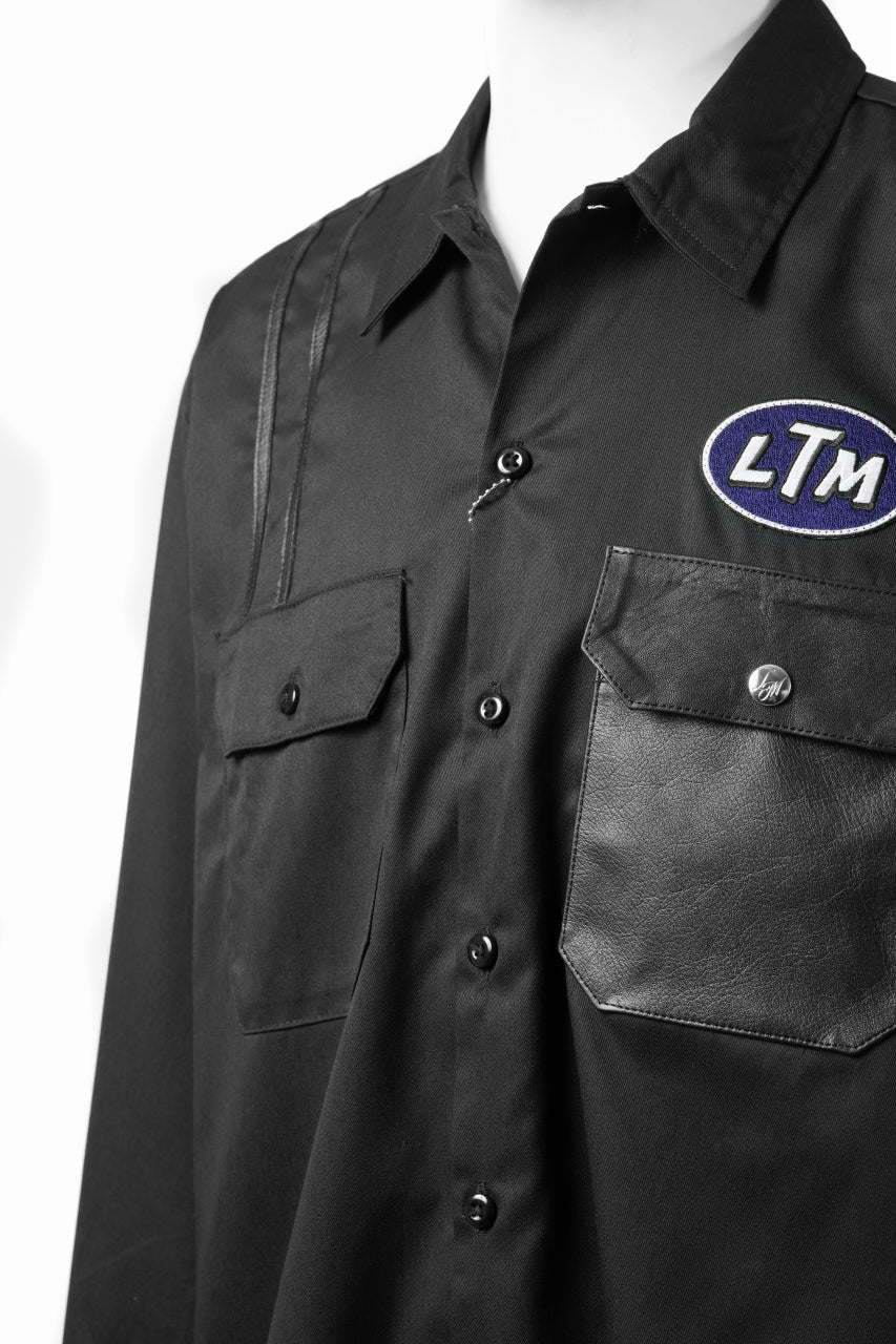 画像をギャラリービューアに読み込む, LASTMAN WORK SHIRTS feat.DICKIES (BLACK)