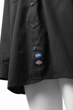 画像をギャラリービューアに読み込む, LASTMAN WORK SHIRTS feat.DICKIES (BLACK)