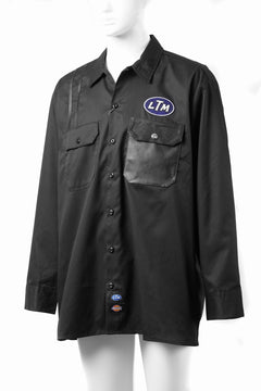 画像をギャラリービューアに読み込む, LASTMAN WORK SHIRTS feat.DICKIES (BLACK)