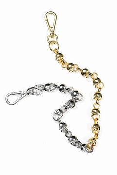 画像をギャラリービューアに読み込む, MASTERMIND WORLD WALLET CHAIN (GOLD x SILVER)